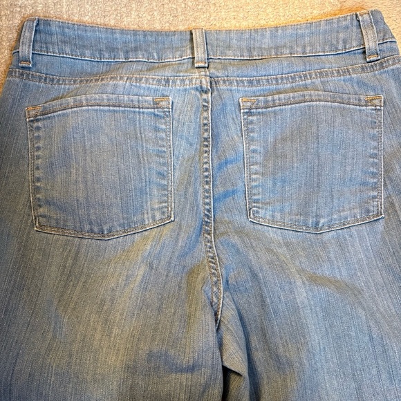 L.L.Bean Jeans-straight leg high rise -Size 12 - Picture 4 of 7
